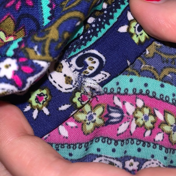 Andrée Paisley Strapless Floral Romper - Picture 10 of 11